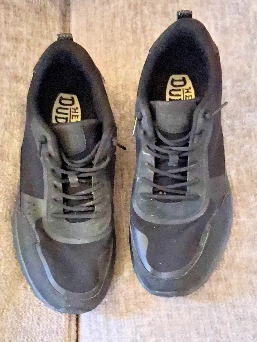 Hey Dude Wendy Black Sneakers US 12